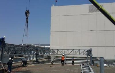 בניית גג טכני מעל מפעל סטירילי – 2014 (3)